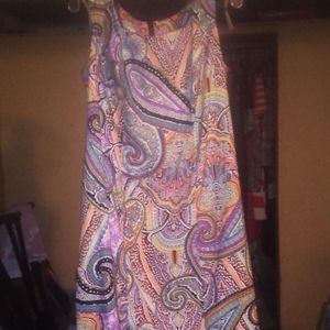 Dress Barn 😍 colorful spring dress